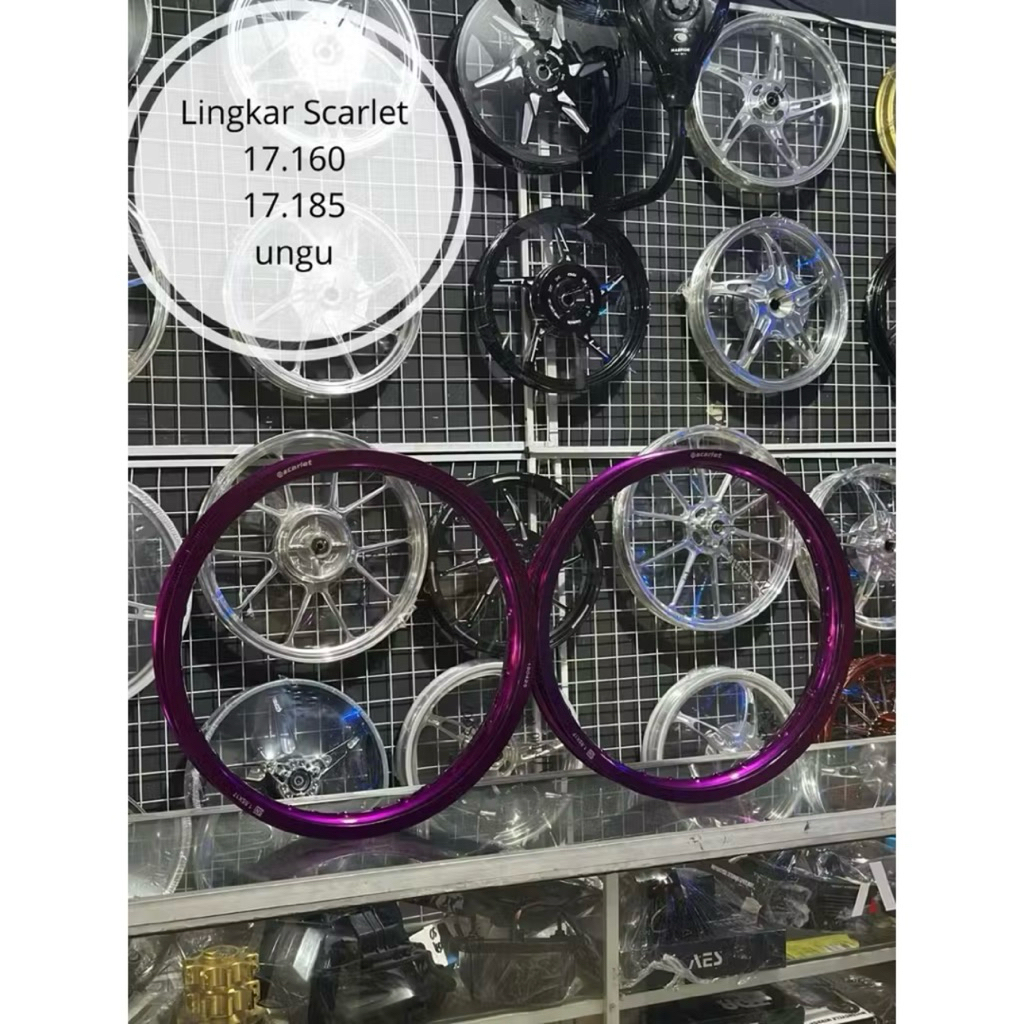 Velg Lingkar Scarlet Set Ring 17 160/185 -satriamodifikasipekanbaru-