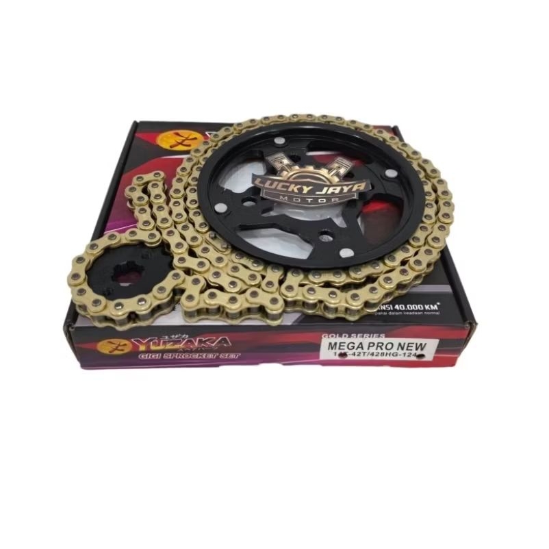 Gear Set Gearset Megapro New Monoshock Yuzaka