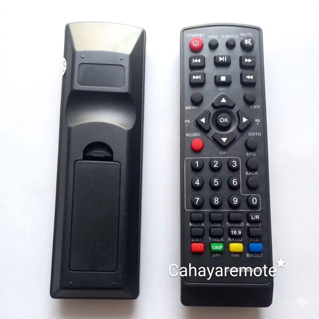 REMOTE REMOT SET TOP BOX STB VENUS CABAI RAWIT DVB T2