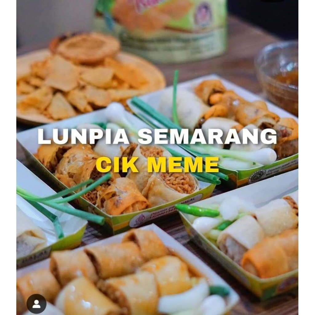 LUMPIA SEMARANG CIK MEME LOENPIA SEMARANG CIK MEME LUNPIA CIK MEME LUMPIA GORENG CIK MEME OLEH-OLEH 