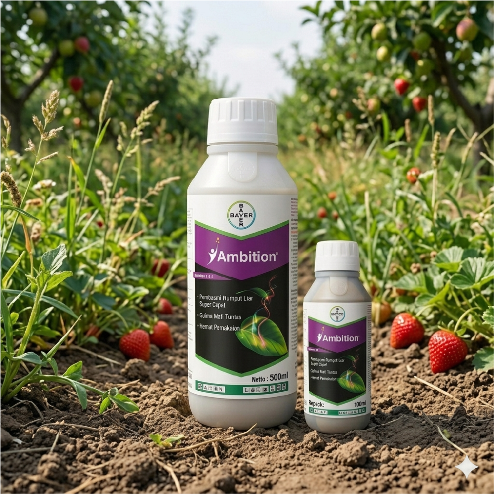 AMBITION Bayer Repack 250ml - Rahasia Daun Lebat, Akar Kuat & Tanaman Anti Stres