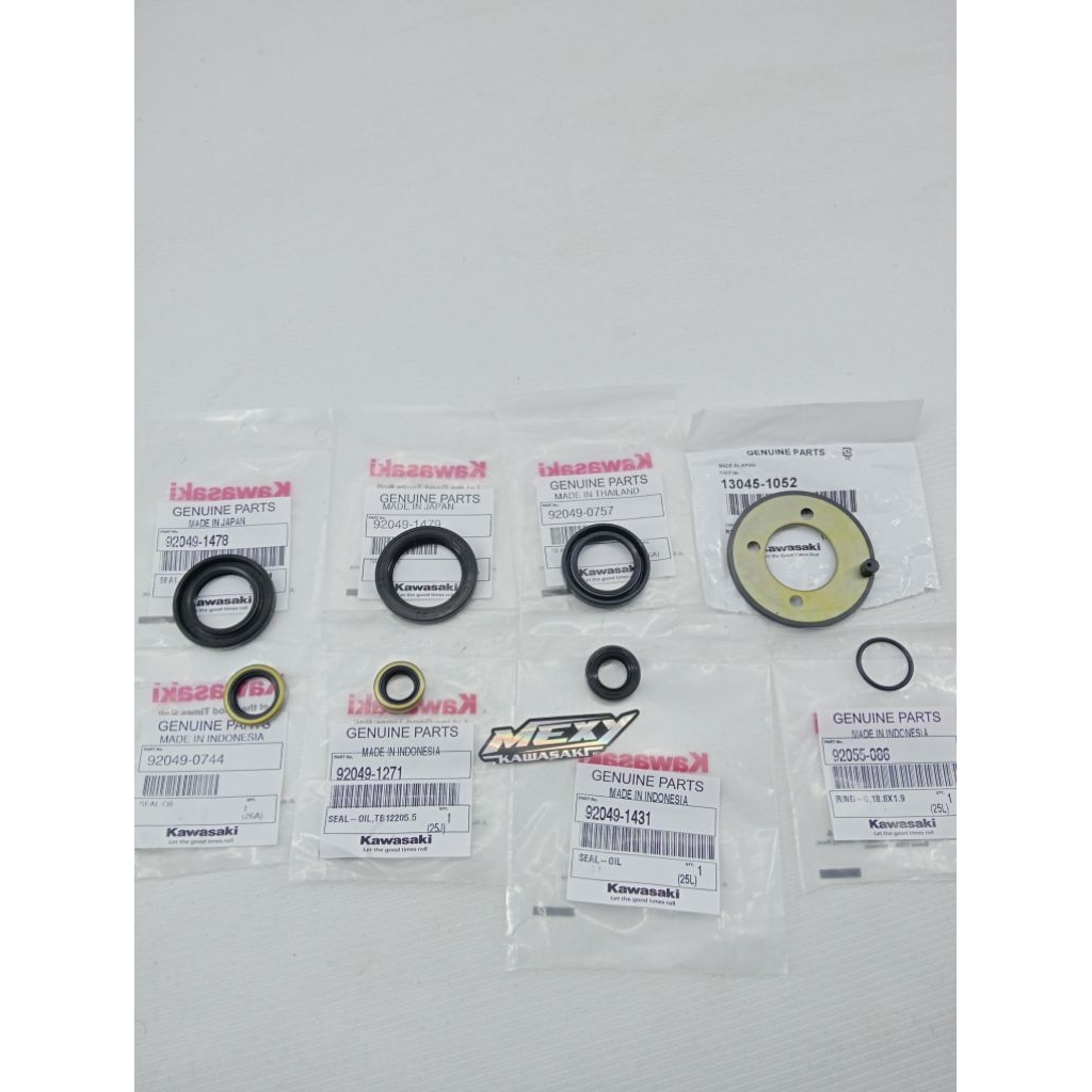 SEAL MESIN SET NINJA  BAWAH NINJA R NINJA SS NINJA RR OLD RR NEW KAWASAKI