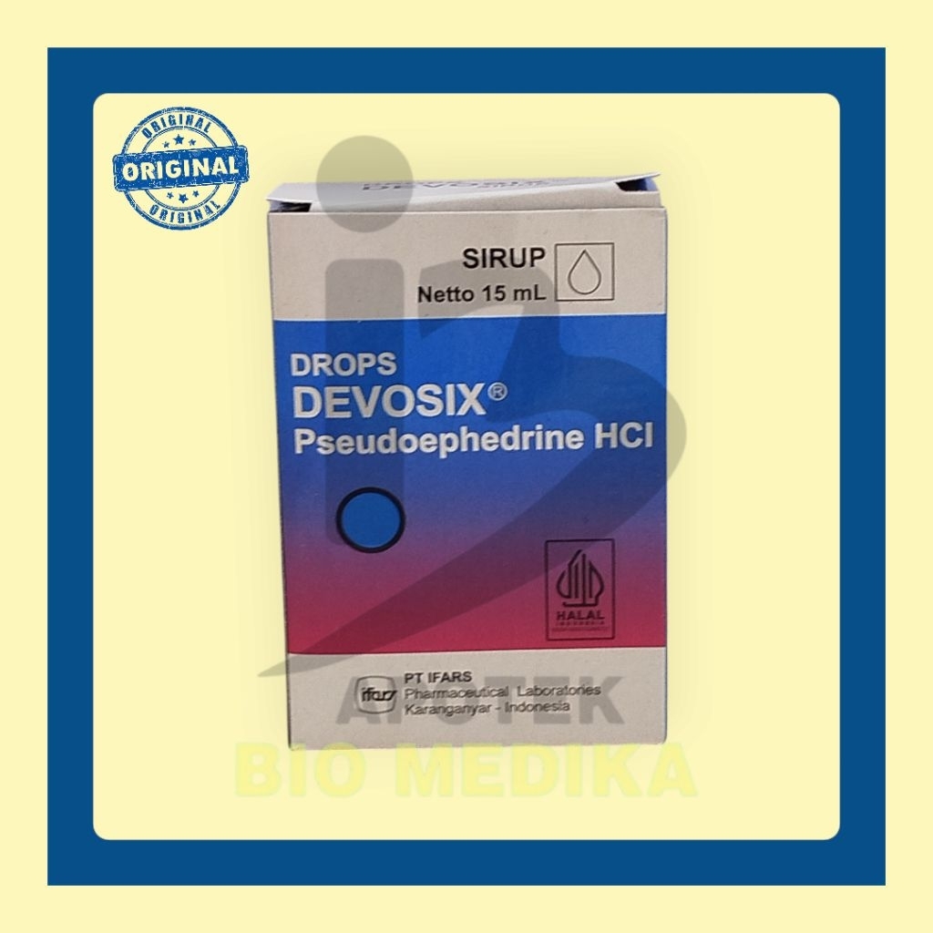 DEVOSIX OBAT PILEK ANAK SIRUP