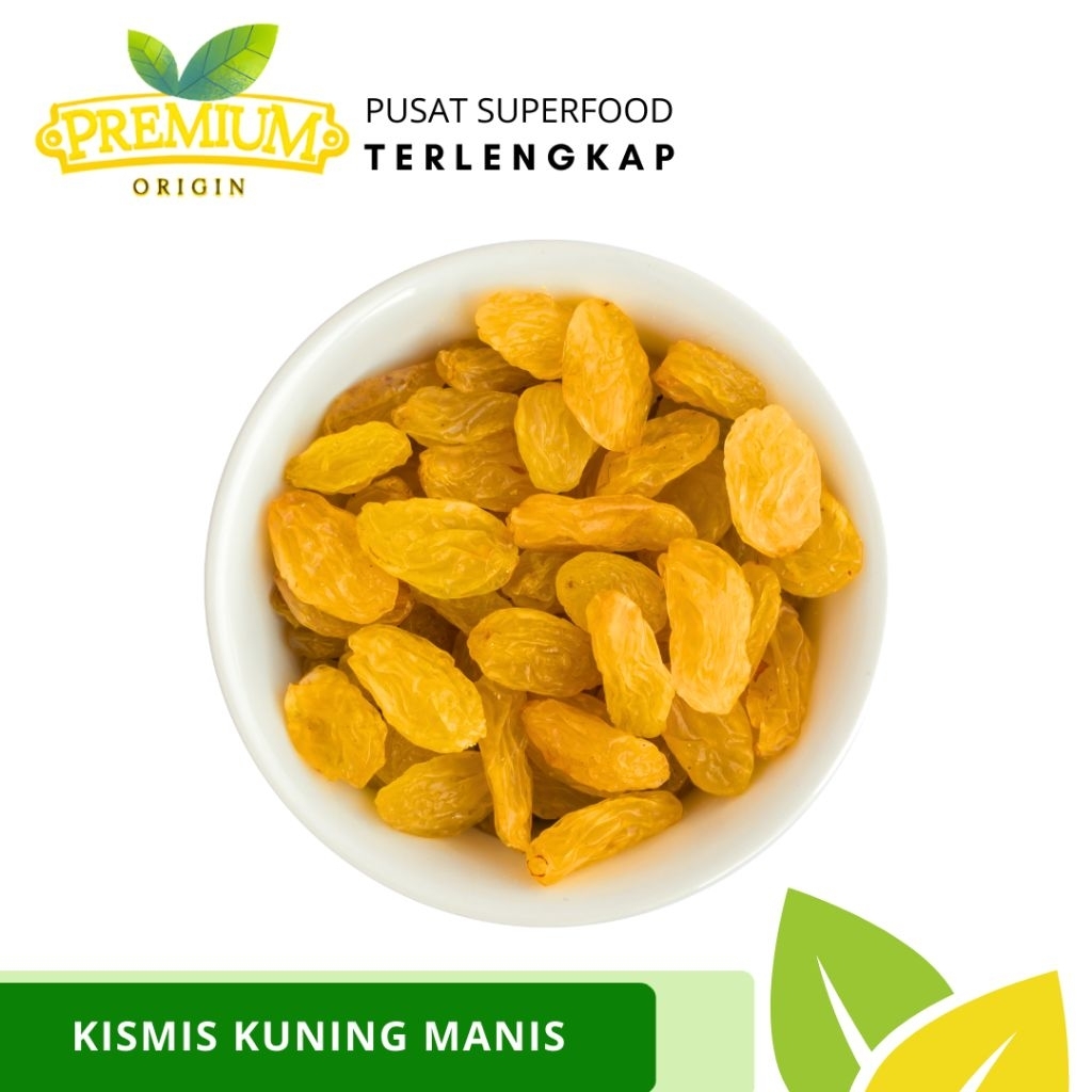 Premium Kismis Manis dan Asam Manis | Kismis Kuning Hijau Hitam