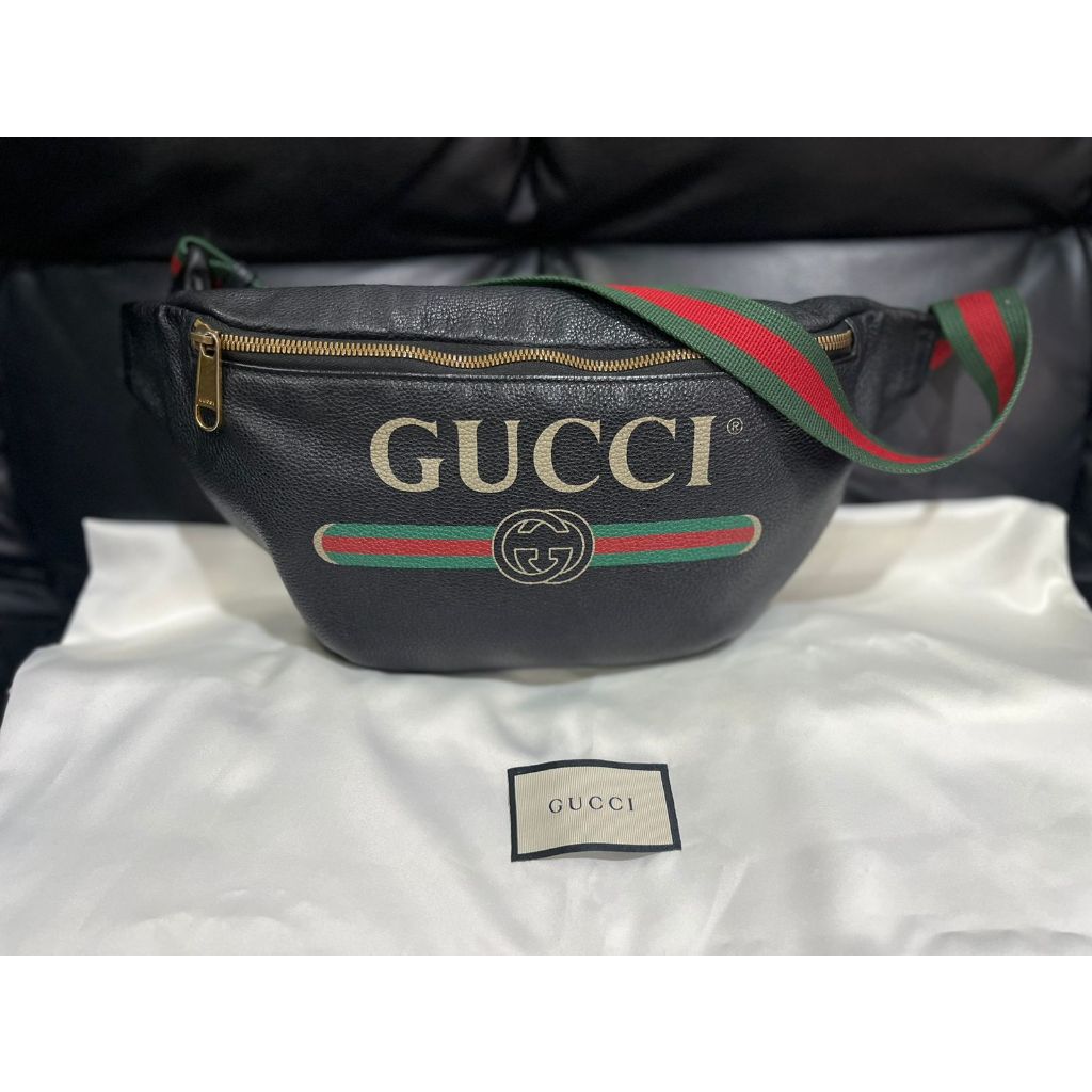 Gucci Waist Bag Original Size Large Authentic 100%