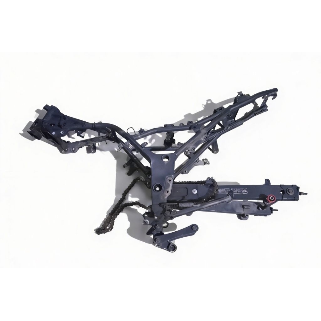 rangka ninja 250R/karbu set arem+unitrak orijinal