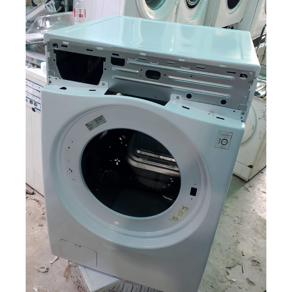 body set mesin cuci LG prontloading 13kg WD - N1213D6