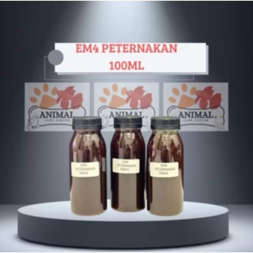 EM4 REPACK BOTOL 100ml EM4 Perikanan  perternakan Pertanian Limbah