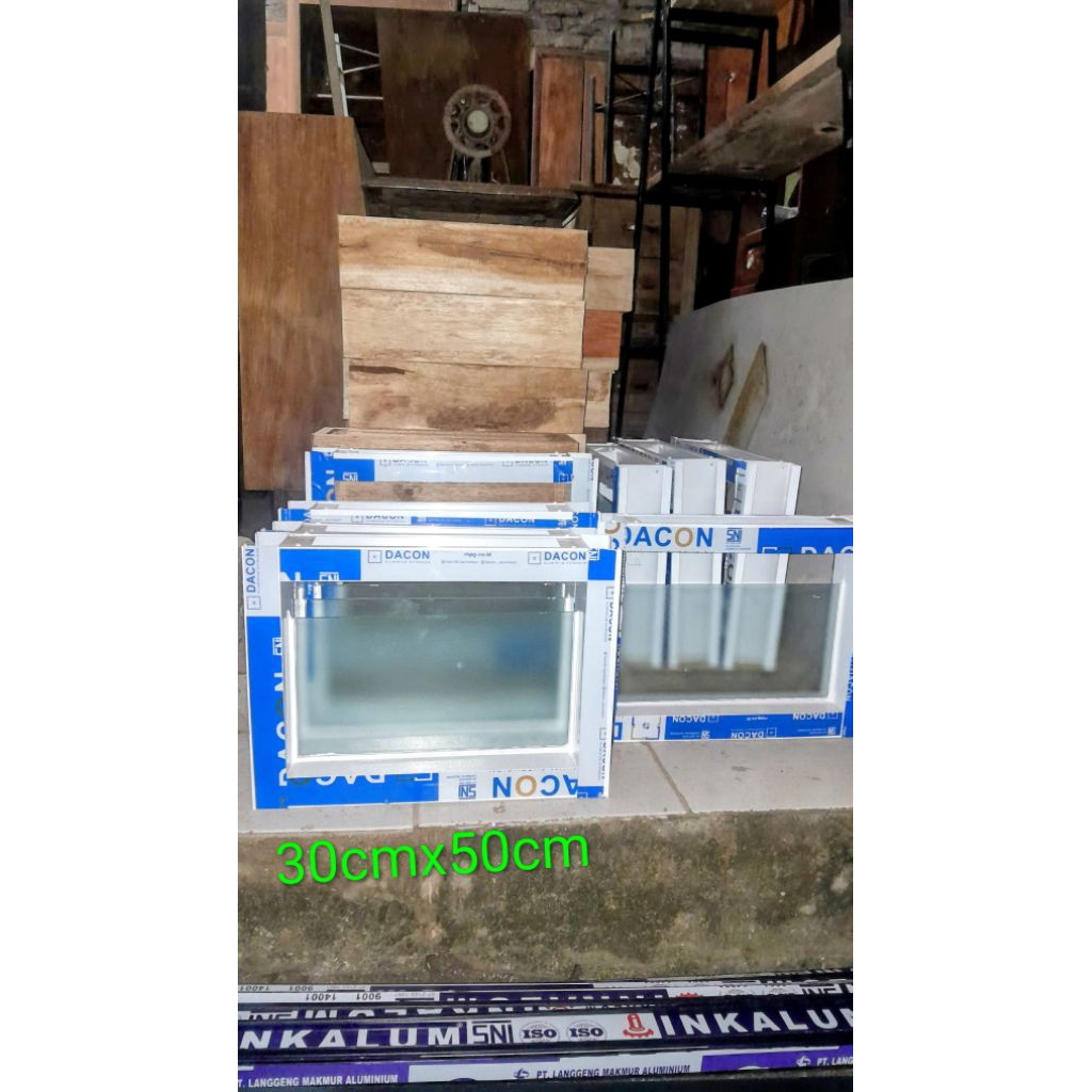 kusen Boven alumunium kusen alumunium bandung daun pintu kusen kaca mati silang