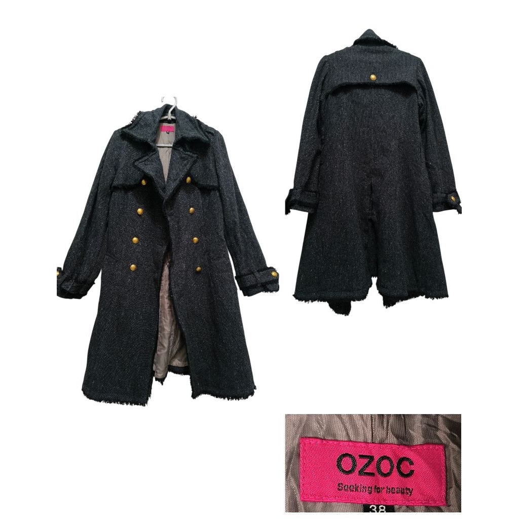 Tweed long coat