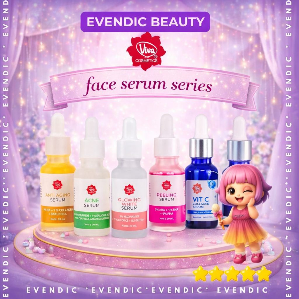 ready Viva Glowing White Serum With Triple Brightening Booster | BPOM | ORIGINAL | GLOWING SERUM | A