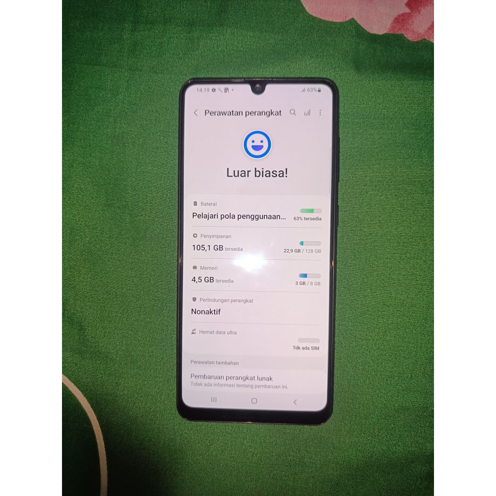 SAMSUNG GALAXY A31. RAM 8/128GB. ORIGINAL. RESMI SEIN