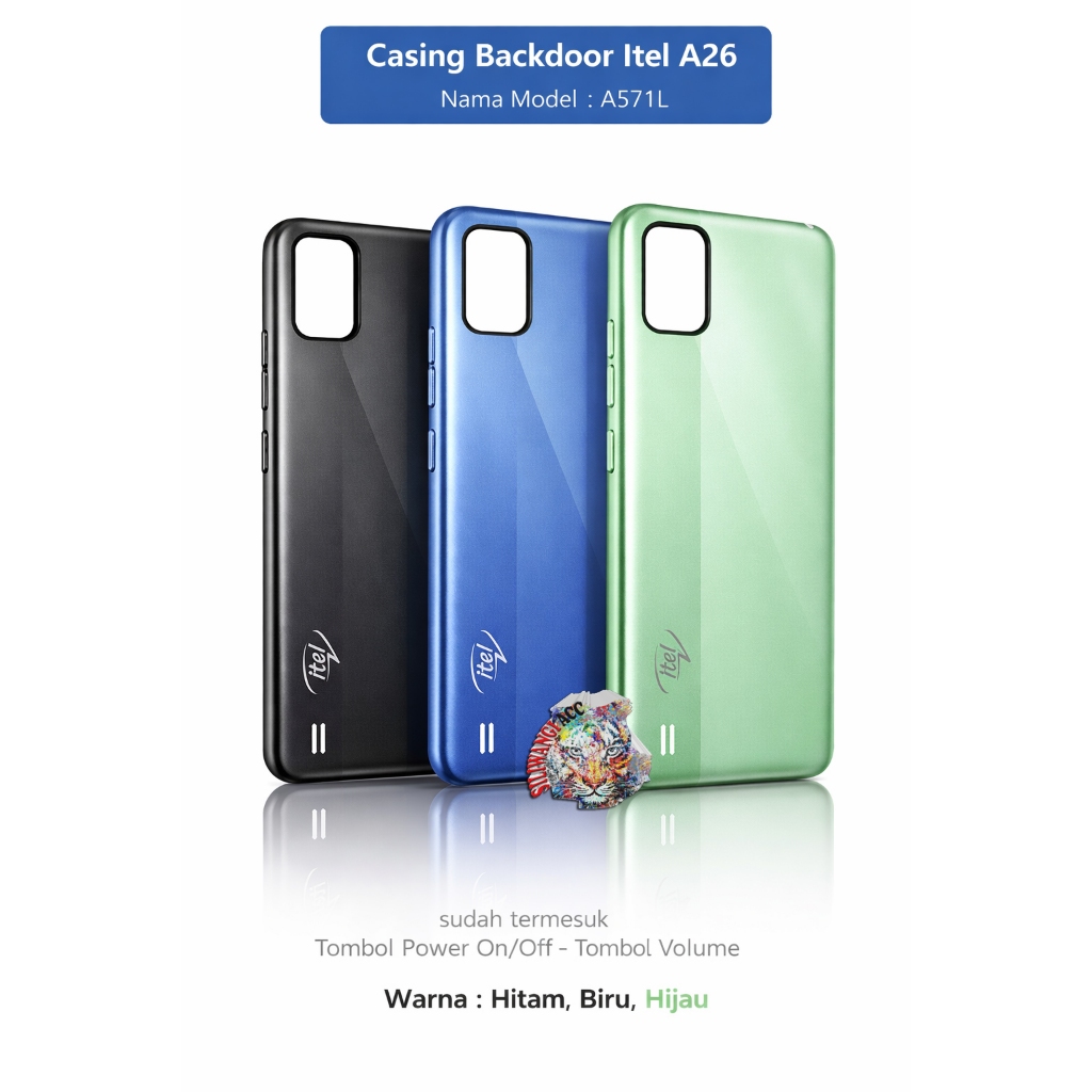 Casing Backdoor Itel A26 A571L