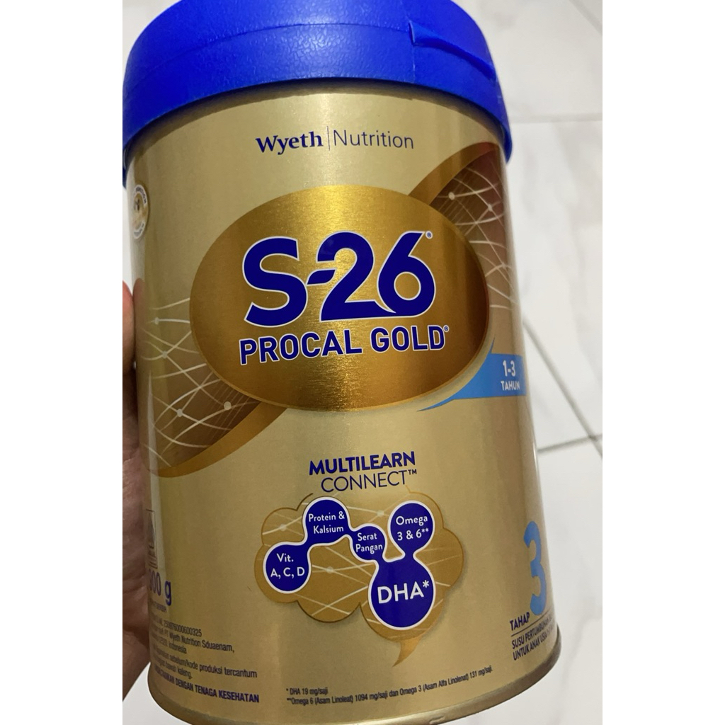 Susu Formula Wyeth S-26 Promil Gold Tahap 1 900g - Nutrisi Lengkap untuk Bayi 0-6 Bulan
