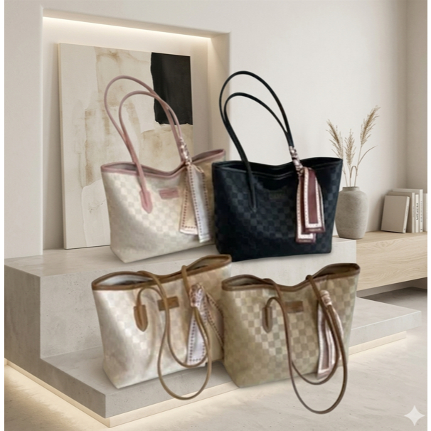 Tas Tote Bag ZHAFIRA Tas Bahu Wanita Korean style