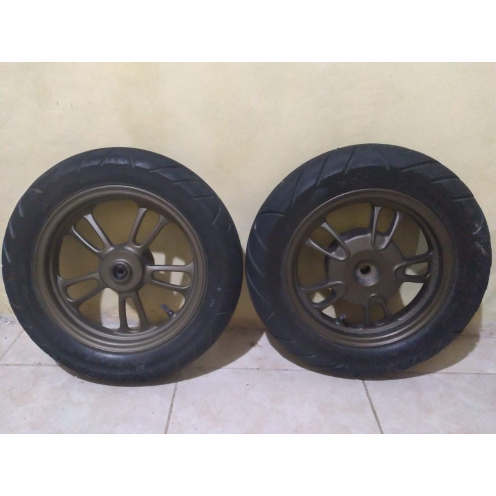 VELG MOTOR HONDA SCOOPY R12 ORIGINAL COPOTAN