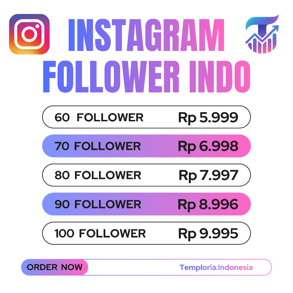 Follower Instagram Aktif Indonesia termurah Pengikut Instagram Indonesia Aktif Bergaransi dan berbon