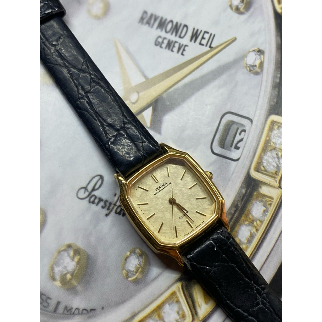 Jam Tangan Vintage Citizen Forma Tank