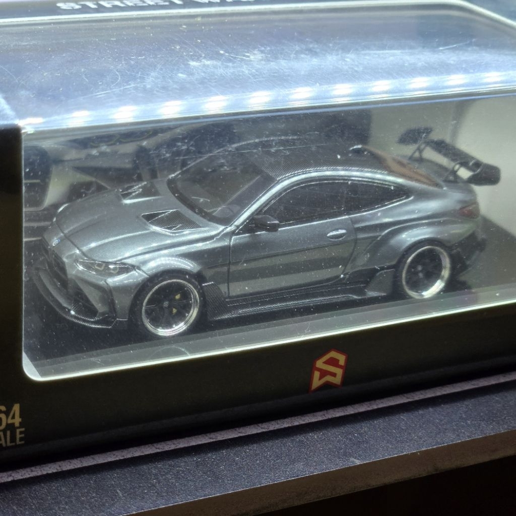 Street Warrior 1/64 BMW G82 M4 ADRO BODY KIT Grey