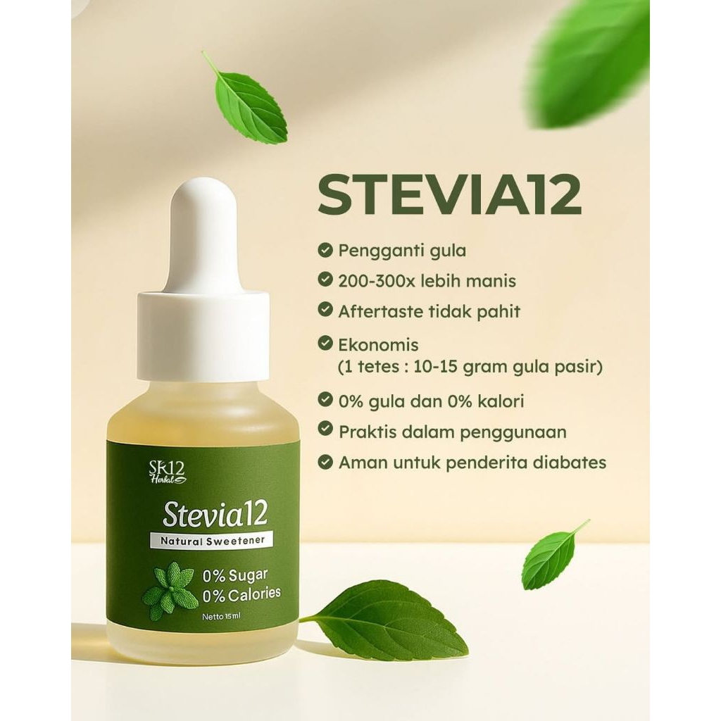 Pengganti Gula SR12 || Gula Stevia Gula Diet