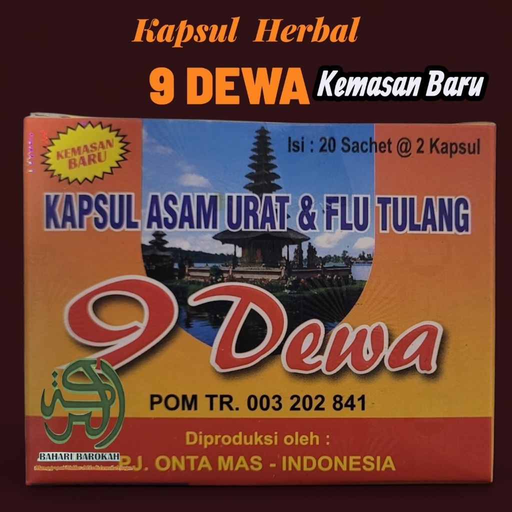 9 Dewa Kapsul Asam urat & Rhematik