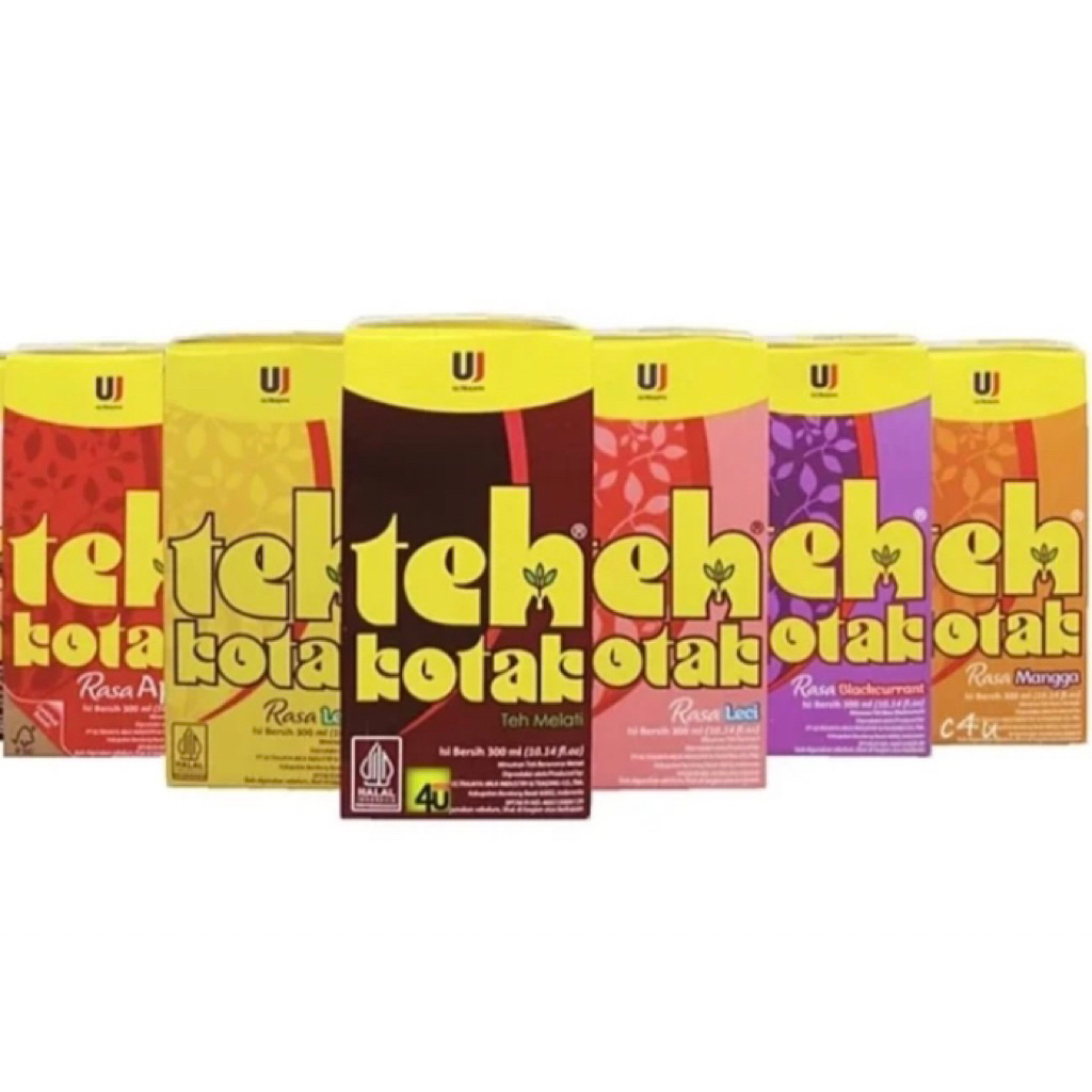 Teh Kotak Ultra Jaya 300ml all varian