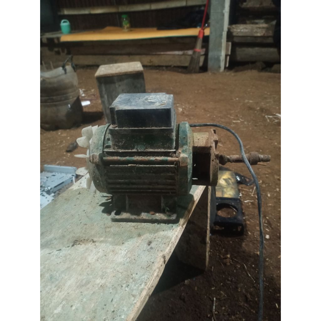 dinamo mesin parut, mesin poles, cacah rumput (bekas)