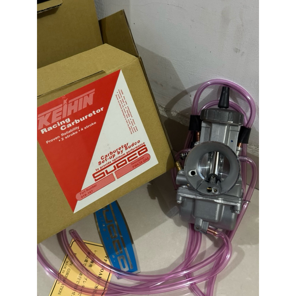 KARBURATOR PWK 38 AIRSTRIKE QAS USA GRADE A KEIHIN SUDCO CARBU KARBU PWK 38 AS QAS GRADE A SUDCO