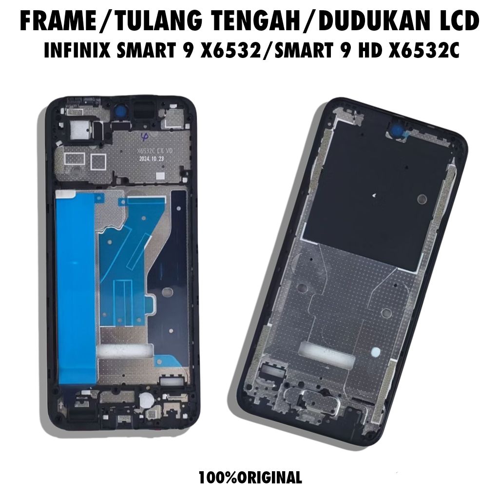 FRAME - Tulang Tengah - Dudukan LCD - Tatakan LCD HP Infinix smart 9 X6532 / Smart 9 HD X6532C