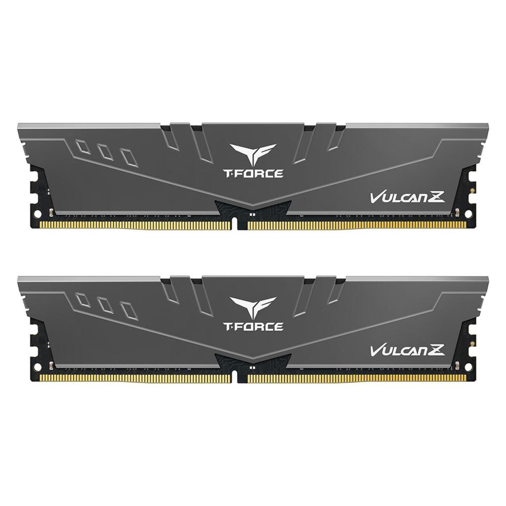 Ram Team T-Force Vulcan Z Gray DDR4 16GB (2X8GB) 3200Mhz - Ram Team 16GB 3200Mhz DDR4