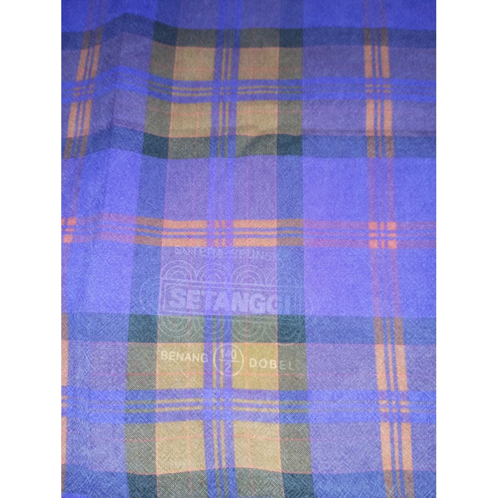 sarung BHS KRJ setanggi full sutra spunslik second mulus