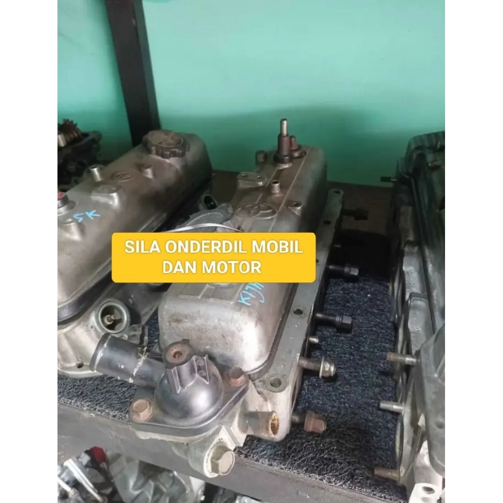 Cylinder Head Silinder Head Kijang 7K Kapsul Bensin 1set Original Cabutan