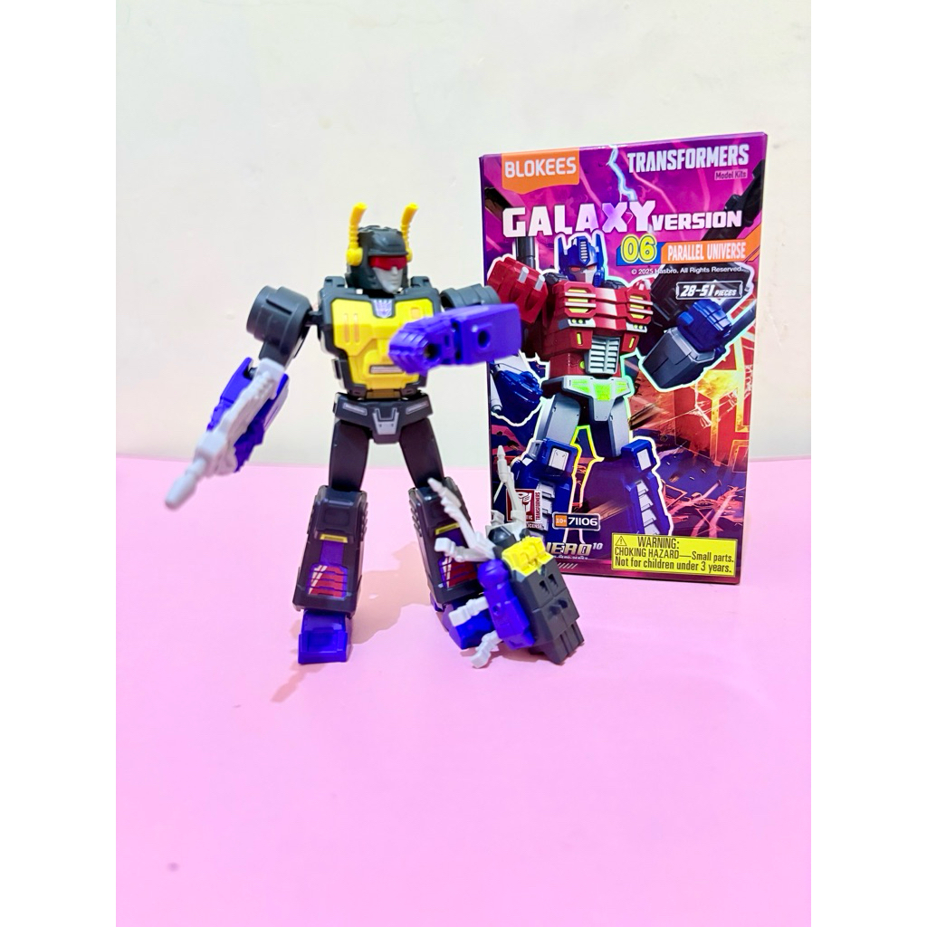Sellected Characters (Kickback) Blokees Transformers Galaxy Version 06