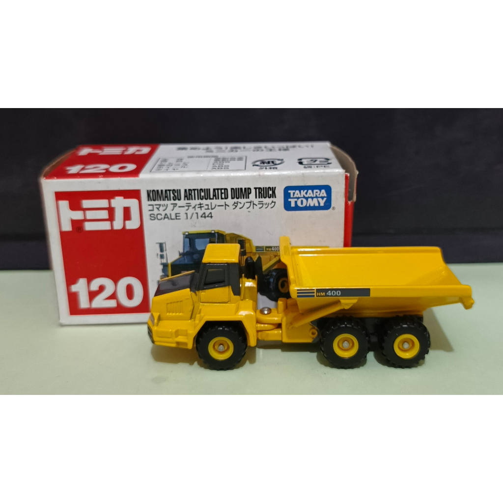 Diecast Tomica 120 KOMATSU ARTICULATED DUMP TRUCK