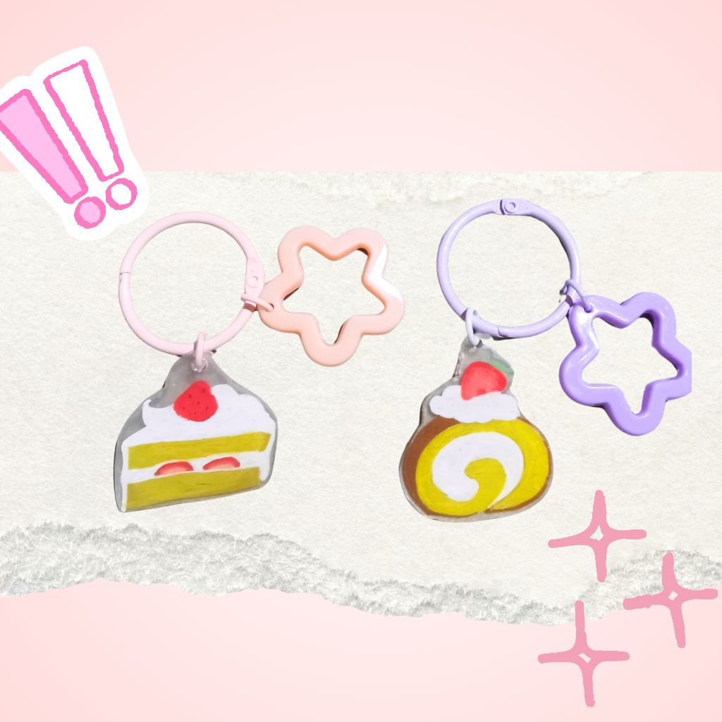 keychain strawberry shortcake