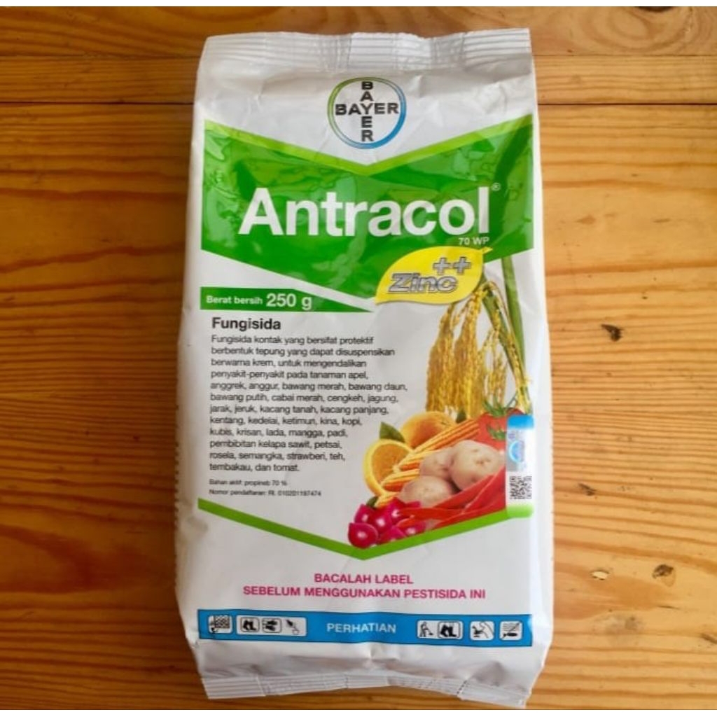 Fungisida Antracol 70wp Jbc Bahan Aktif Propineb 70%