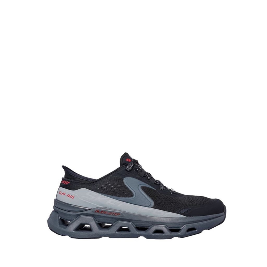 Sepatu Sneaker Pria Skechers Slip-Ins Glide-Step Altus - Hitam original