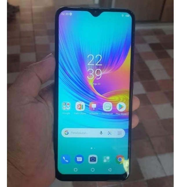 Hp seken Infinix Hot 9 play ram 2/32gb  normal