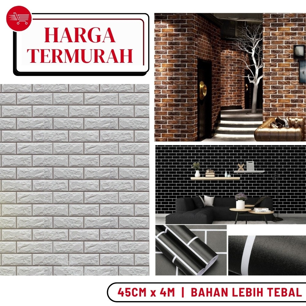 Wallpaper Dinding Batu Bata Wallpaper Dinding Motif Batu Bata Walpaper Batu Bata Walpaper Batu Bata
