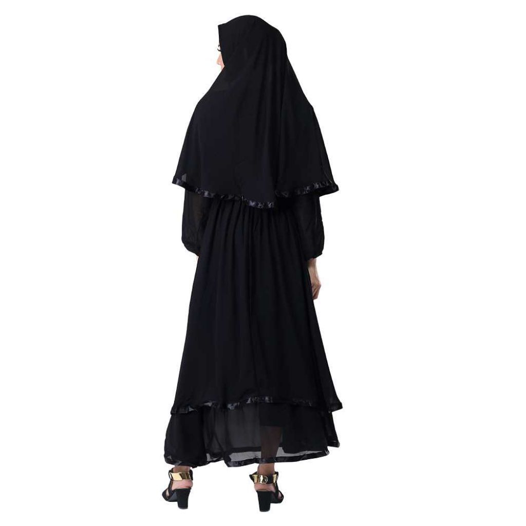 Gamis wanita polos dan elegan