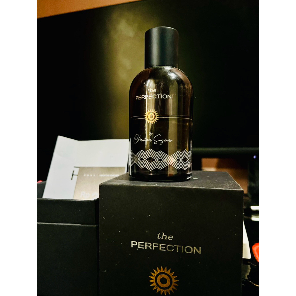 Parfum Lokal HMNS The Perfection by Christian Sugiono | Original | Sisa 65% | Fullset Dus
