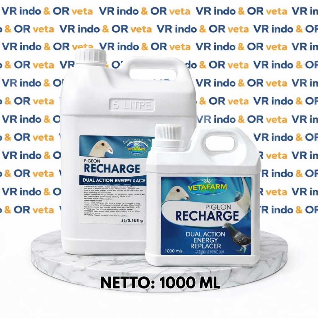 RECHARGE VETAFARM ( BESAR 1000ml) RECHARGE 1 LITER RECHARGE VETAFARM