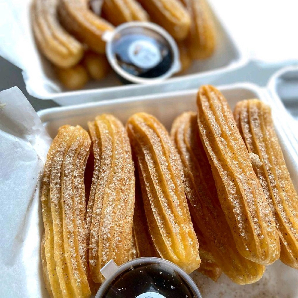 churros frozen pecintareuceuh isi 10 tulis di catatan untuk rasa coklat/matcha