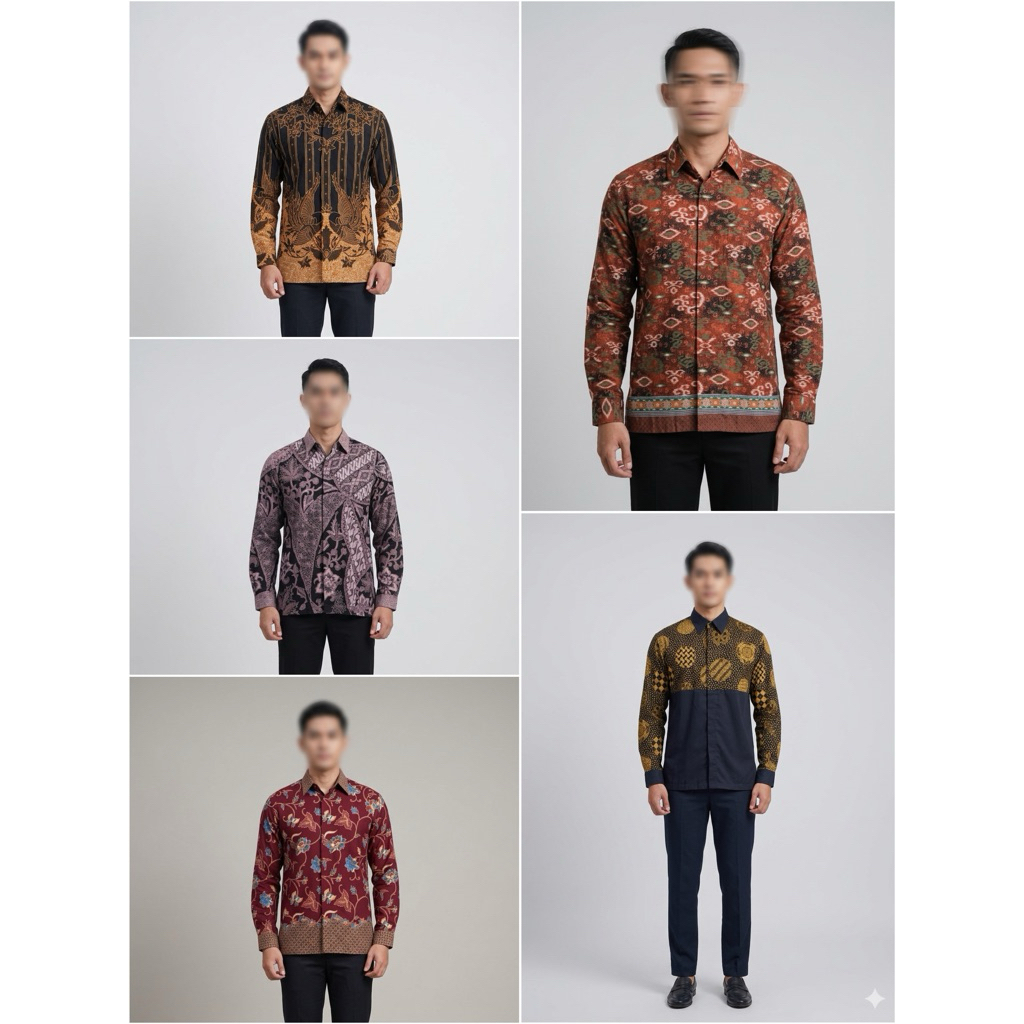 PRELOVED - Kemeja Batik Pria