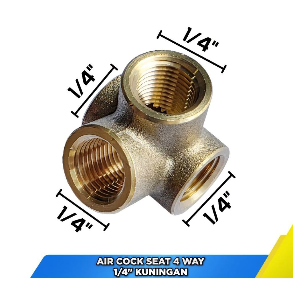 4 way connect kompresor 1/4 PK sdp/shark