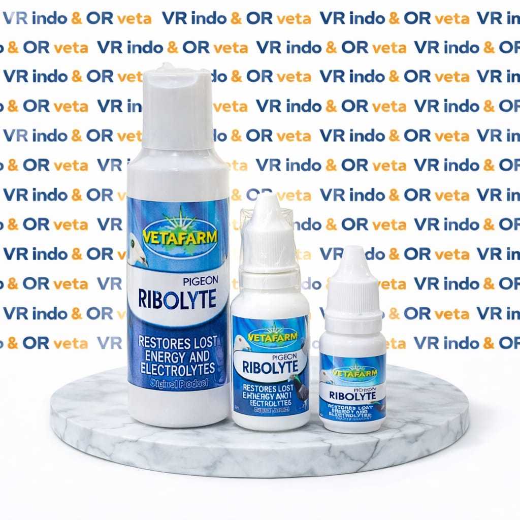 Ribolyte Vetafarm Minuman Vitamin Doping Burung Merpati Stamina Balap