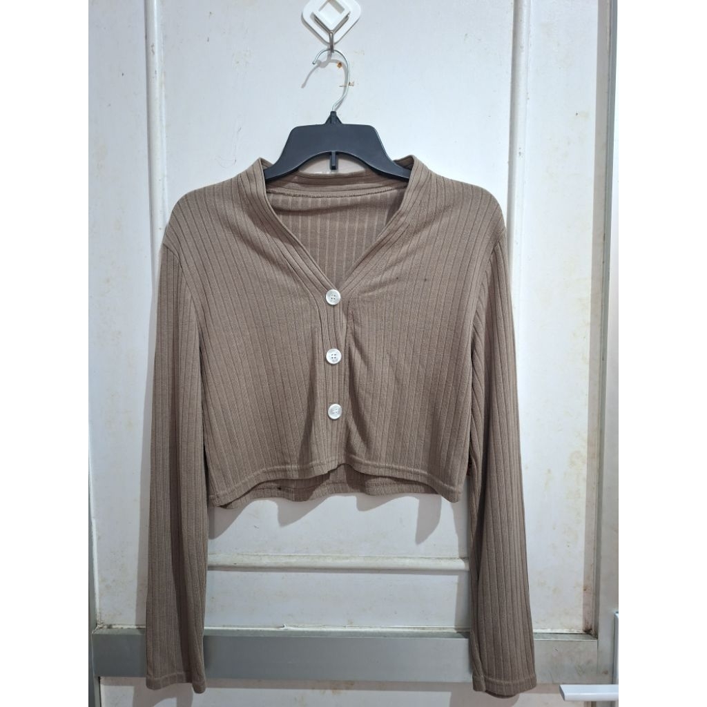 preloved cardigan crop