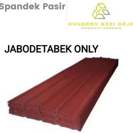 Atap Spandek Pasir 0.35 Panjang 3/4/5/6 Meter | AP