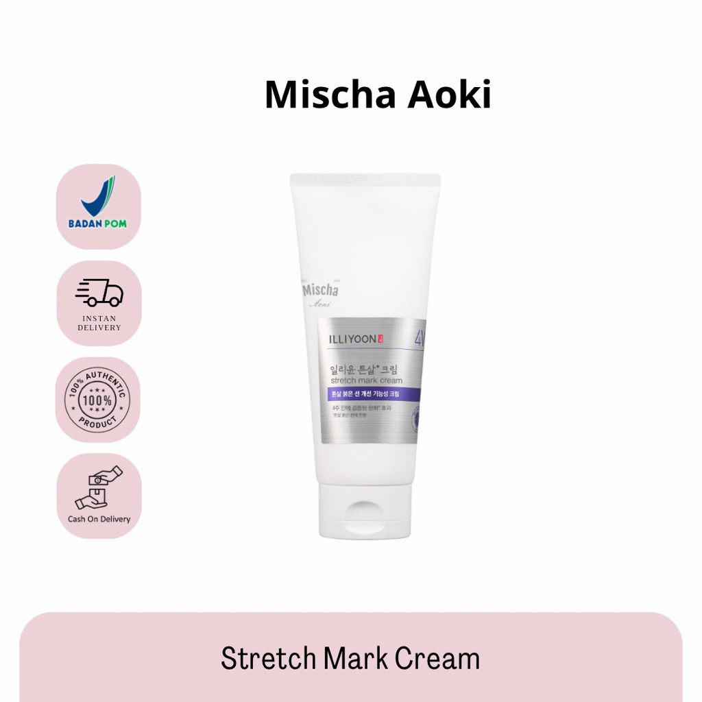 BPOM Illiyoon stretch mark cream 200ml | Cream Anti Stretchmark Untuk Ibu Hamil