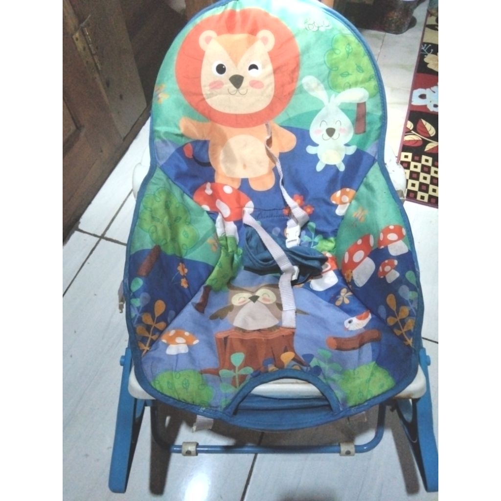 PRELOVED BOUNCER BAYI SPACE BABY